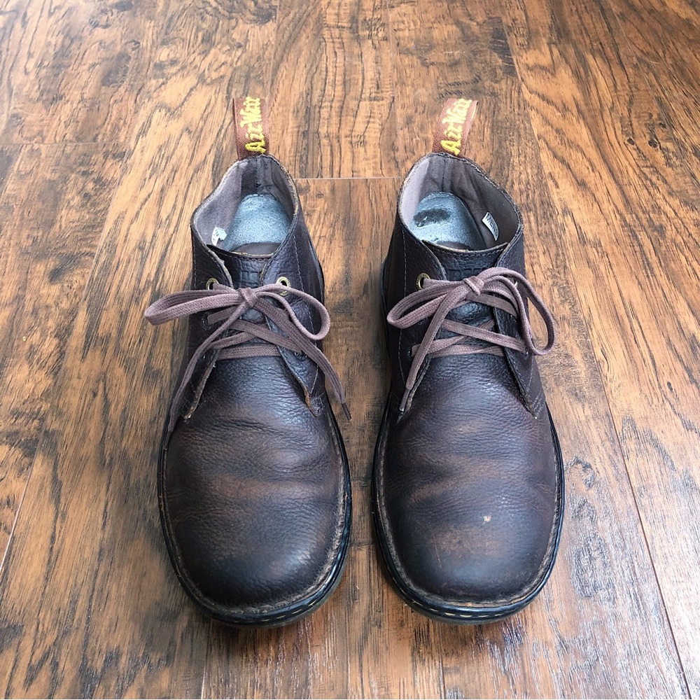 SOLD Dr Martens • Sussex ankle boots Bear Track Slip Resistant Chukka lace up - Picture 2 of 13